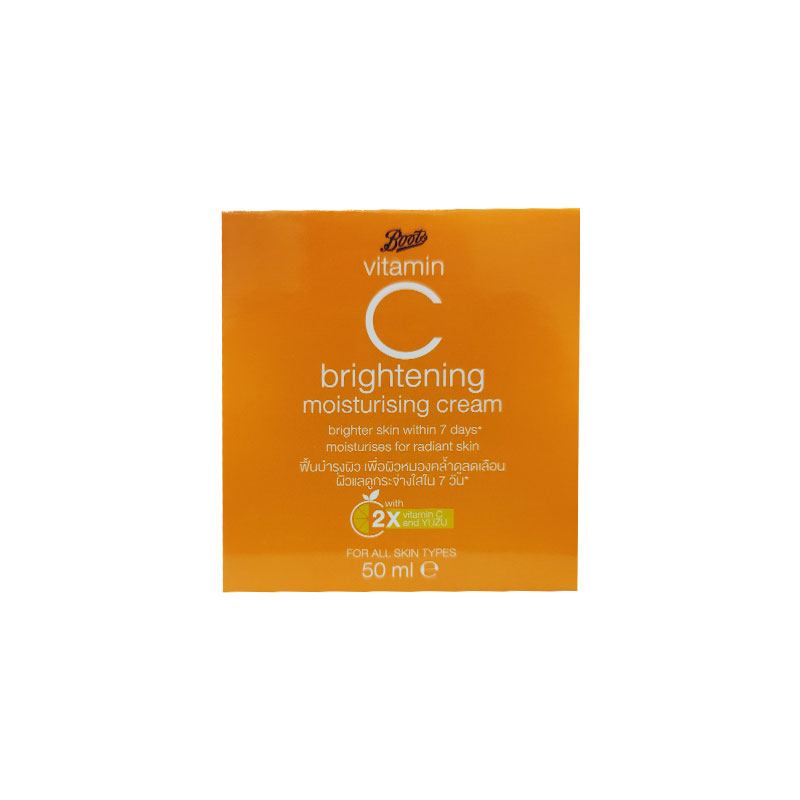 Boots Vitamin C Brightening Moisturising Cream 50ml