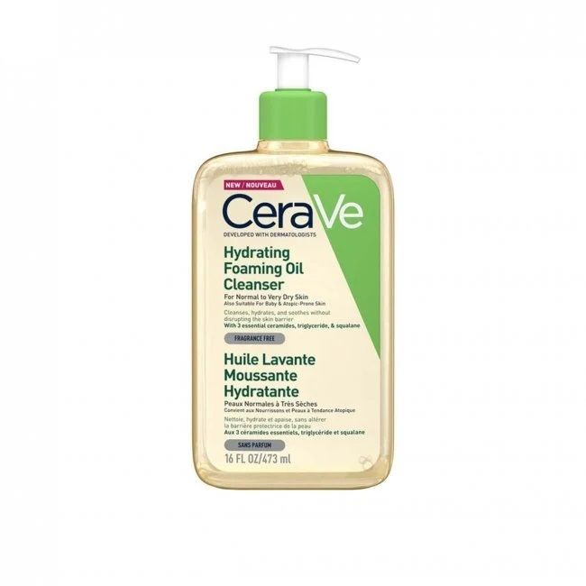 CeraVe Hydrating Foaming Oil Cleanser -473 ml