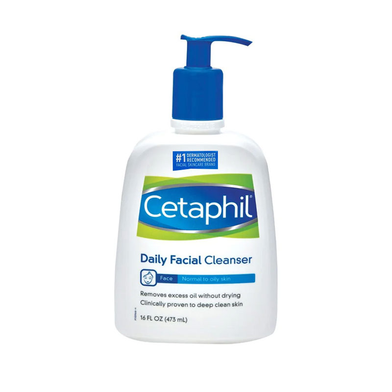 Cetaphil Daily Facial Cleanser Normal To Oily Skin - 473ml