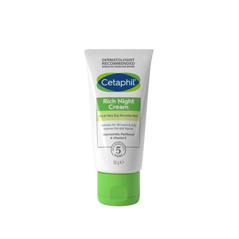 Cetaphil Rich Night Cream for dry to very dry and sensitive  50gml