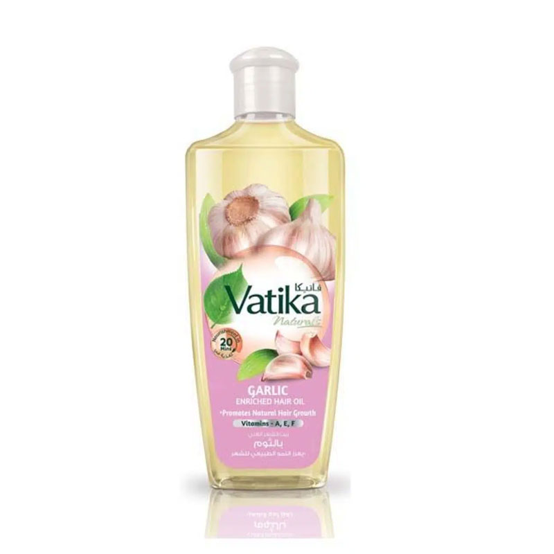 Dabur Vatika Naturals Garlic Enriched Hair Oil -300 ml