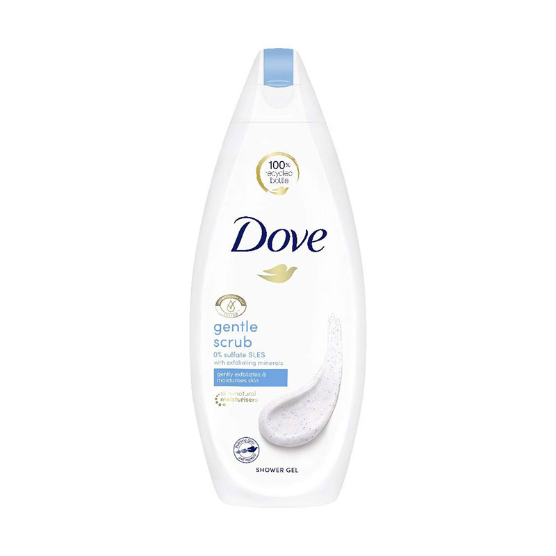 Dove Gentle Scrub Shower Gel 250ml