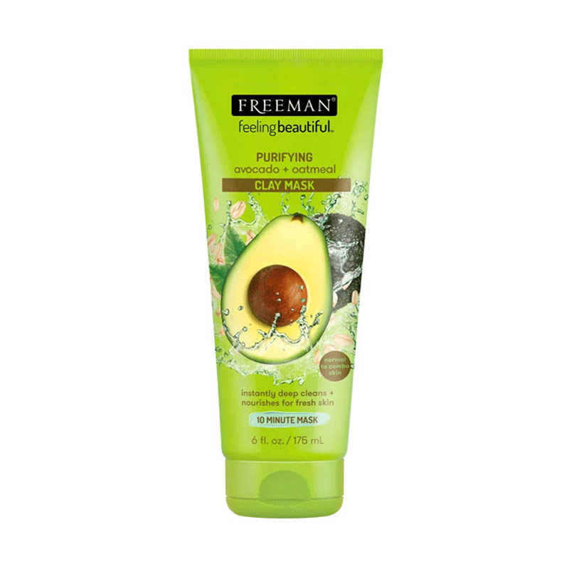 FREEMAN Purifying Avocado Oatmeal Facial Clay Mask-175ml