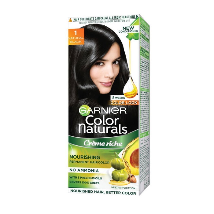 Garnier Color Naturals Shade 1 Natural Black 35ml+30g