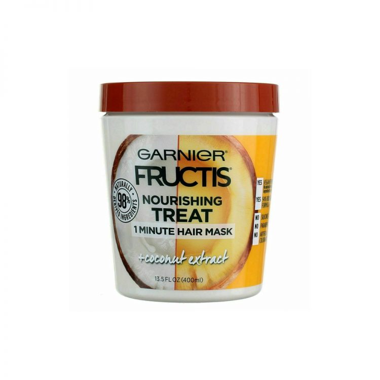 Garnier Fructis Nourishing Treat 1 minute Hair Mask with Coconut Extract  -400ml