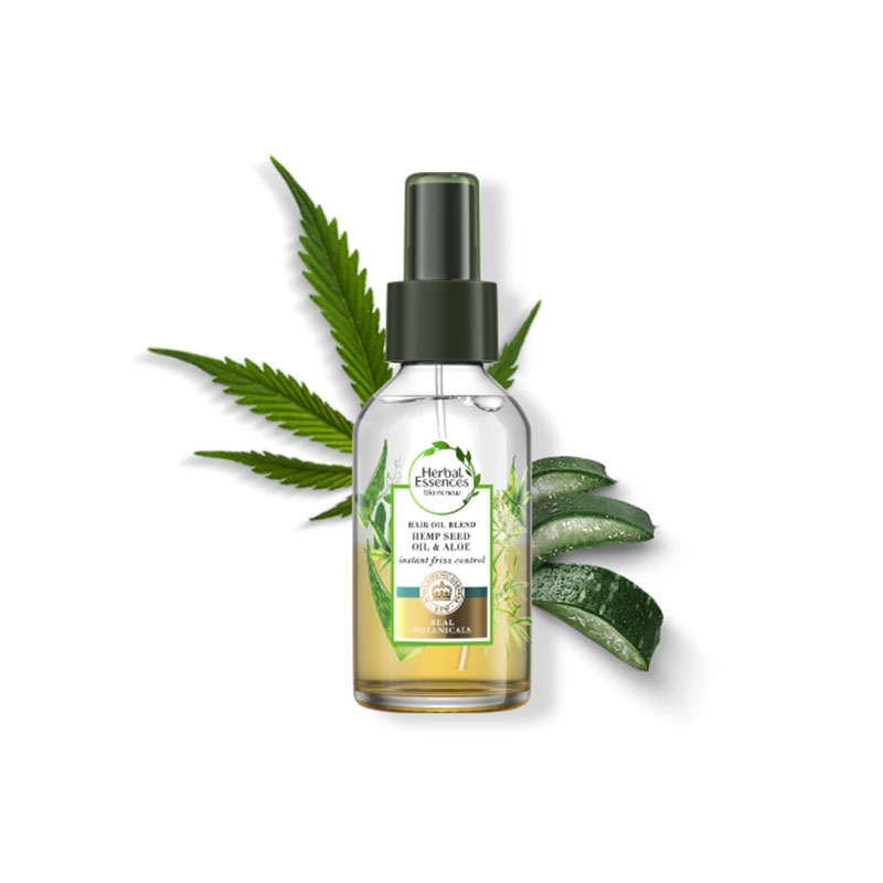 Herbal Essences Hair Oil Blend With Hemp Seed Oil and Aloe 100ml