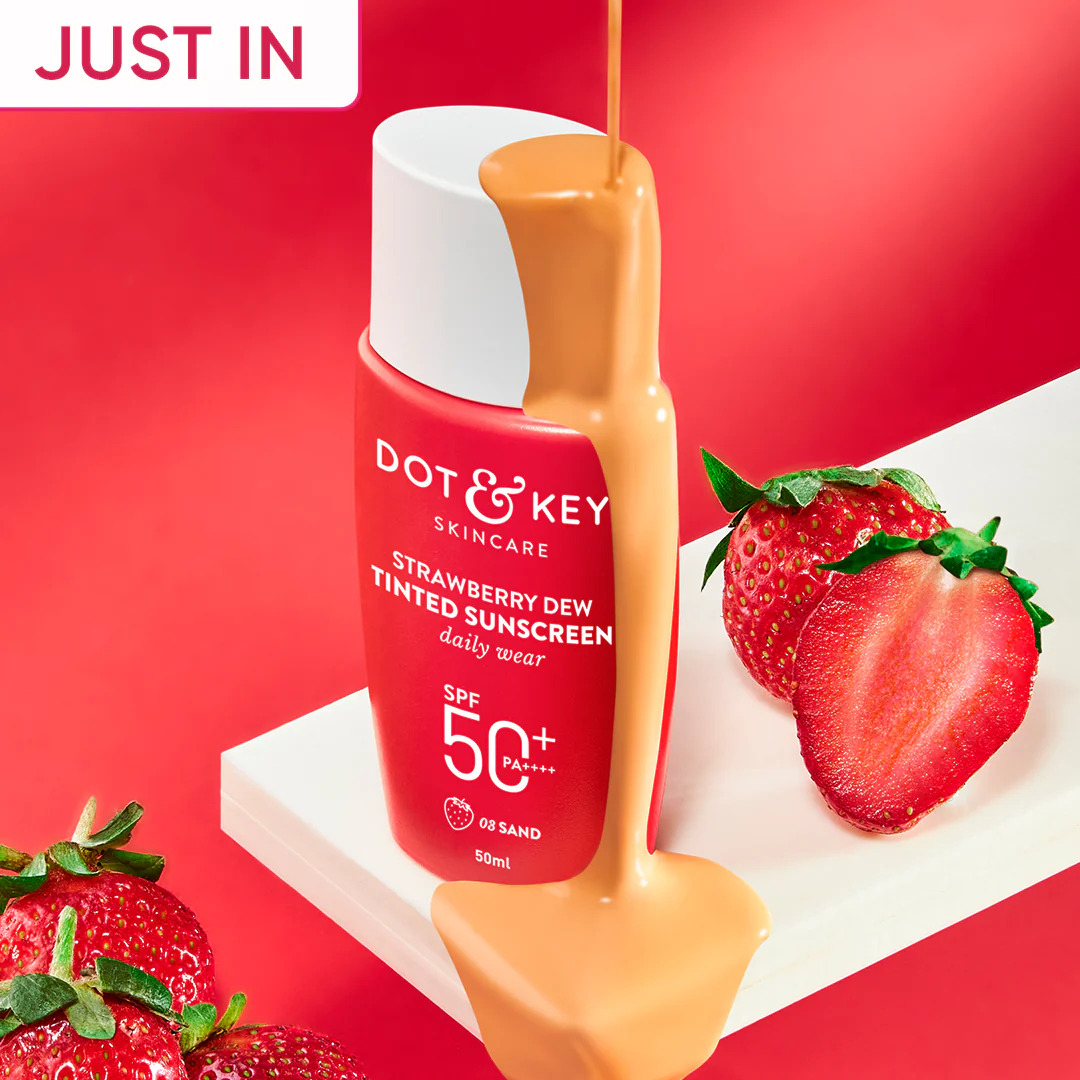 Dot & Key Strawberry Dew Tinted Sunscreen SPF 50+ PA++++ 50 ml