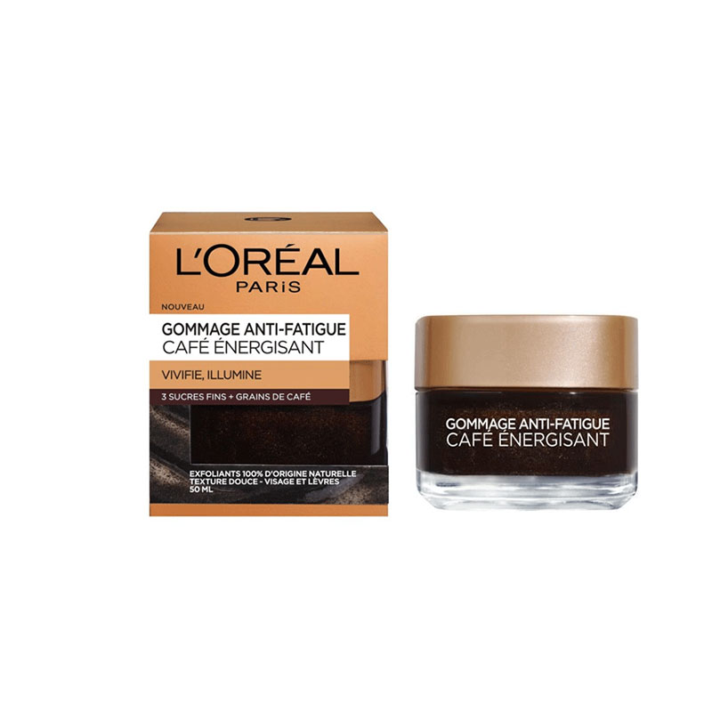 L'Oreal Dermo Expertise Anti-Fatigue Coffee Energising Scrub 50ml