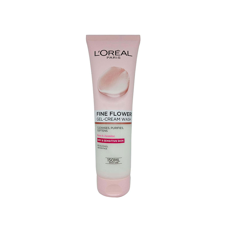 L'Oreal Paris Fine Flowers Gel Cream Wash With Rose & Jasmine 150ml