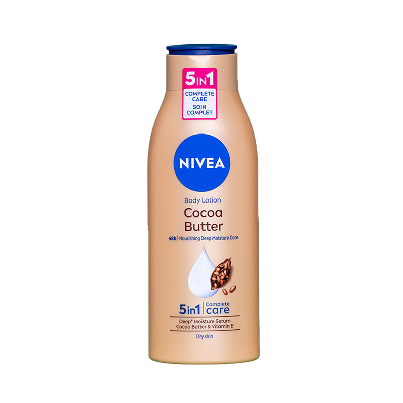 Nivea Cocoa Butter 5 in1 Complete Care Body Lotion for Dry Skin 400ml