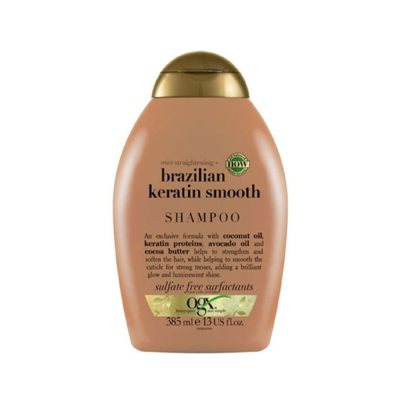 OGX Brazilian Keratin Smooth Shampoo 385ml