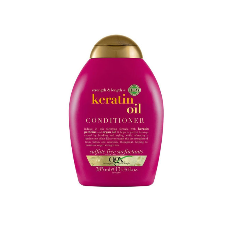 OGX Strength & Length + Keratin Oil Conditioner 385ml