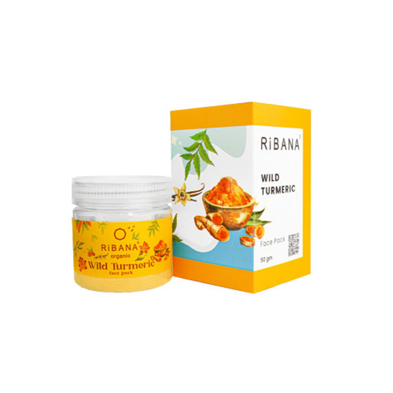 Ribana Wild Turmeric Face Pack 50gm