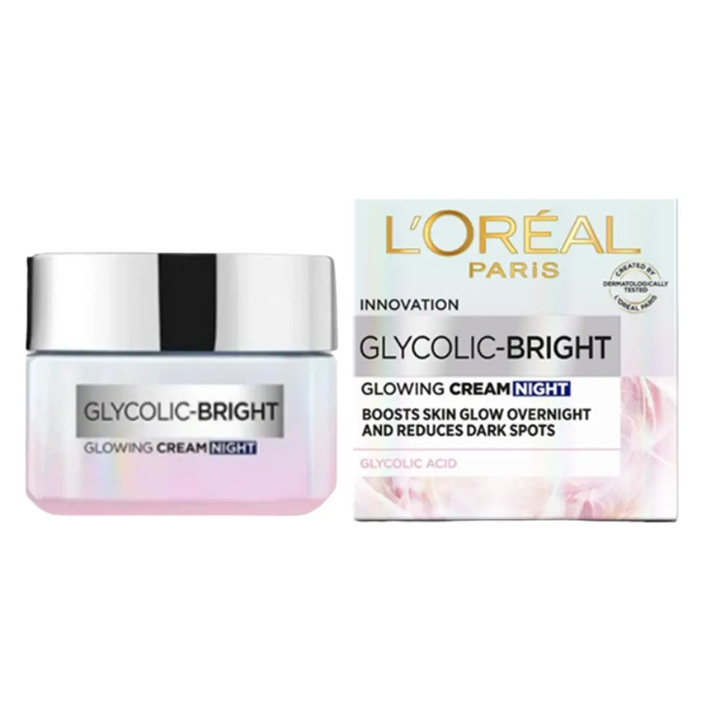 Loreal Paris Glycolic Bright Glowing Cream Night 50 ml