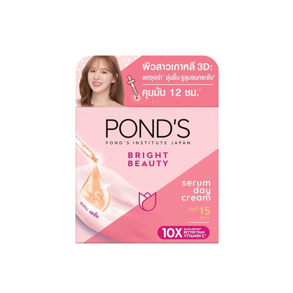 Ponds bright beauty serum day cream spf 15 50 ml