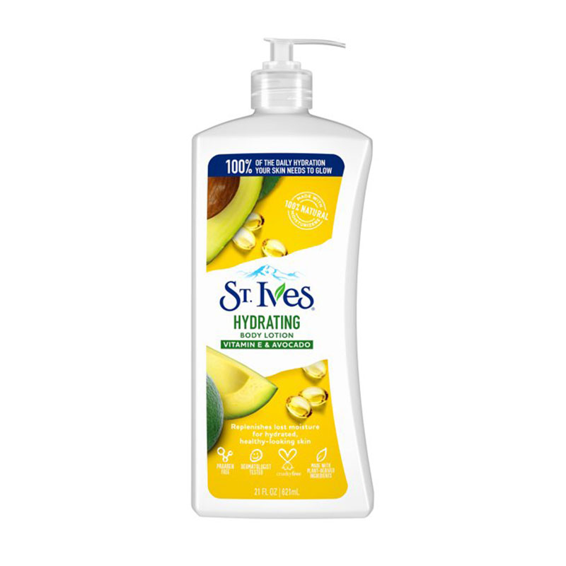 St. Ives Daily Hydrating Vitamin E & Avocado Body Lotion 621ml