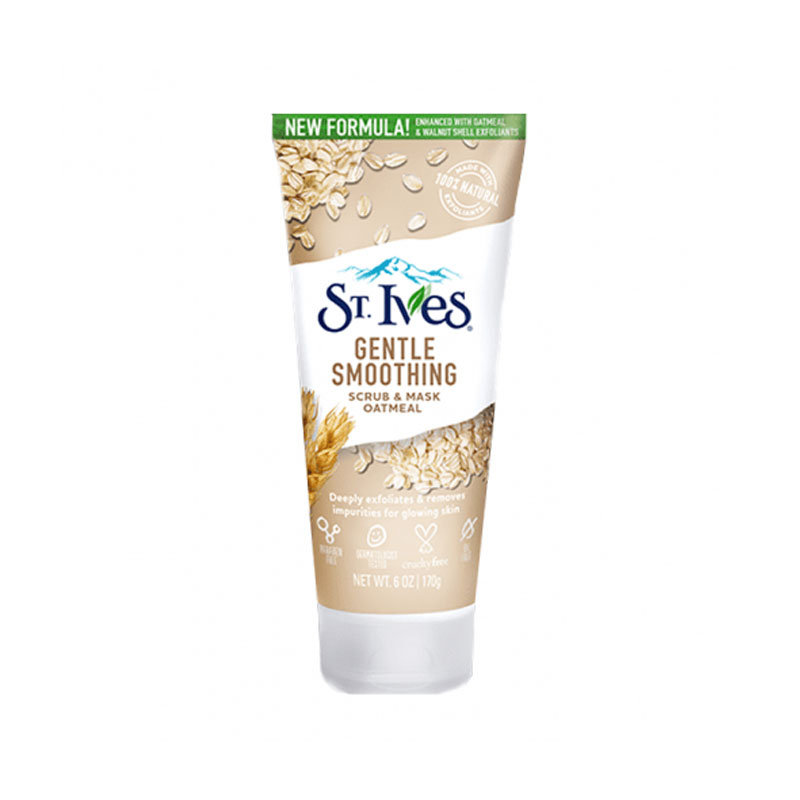 St. Ives Gentle Smoothing Oatmeal Scrub & Mask 170g