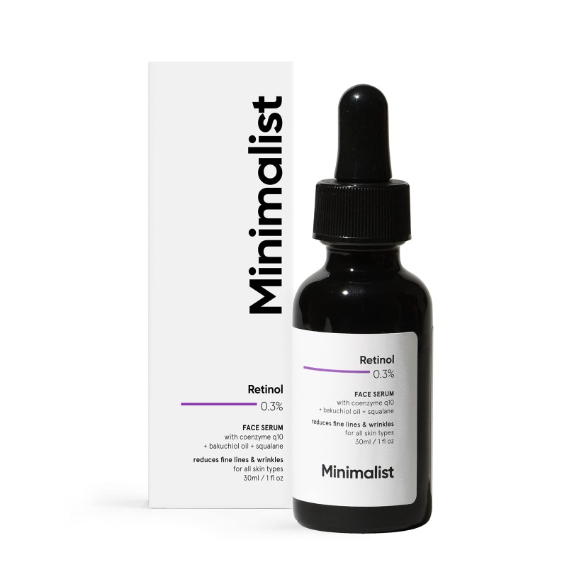 Minimalist Retinol 0.3% Face Serum  30ml