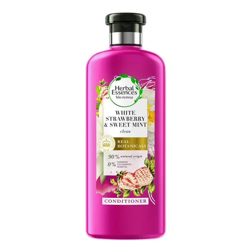 Herbal Essences bio:renew White Strawberry & Sweet Mint Clean Conditioner 400ml